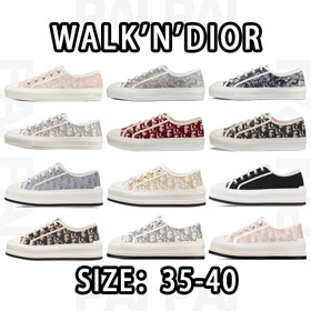 DIOR Walk'n'Dior Oblique scarpe da ginnastica piattaforma bassa-5581  