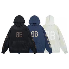 Balenciaga maglie con cappuccio