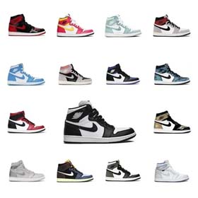 Air Jordan 1 alto top (stile 12) -0622
