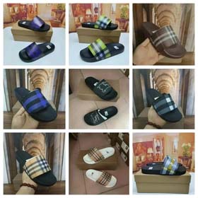 Burberry elegante casa tempo libero pantofole antiscivolo-2335