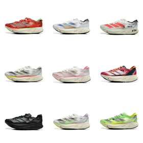 Adidas new lace-up breathable professional running shoes-2710  