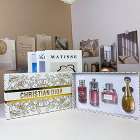 Dior Perfume di Natale Golden a quattro pezzi-3449